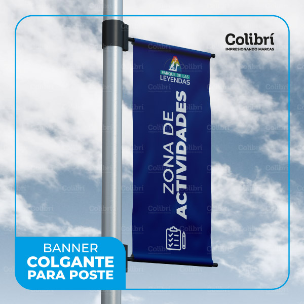 Banner Colgante para Poste