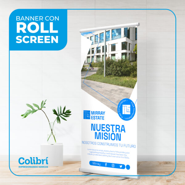 Banner Roll Screen
