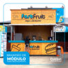 BRANDEO EXTERIOR DE FOOD TRUCK EN PLAYA, VINIL DE CORTE Y LETRAS VOLUMÉTRICAS