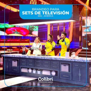 Brandeo para Sets de Televisión