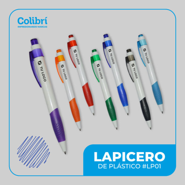 Lapicero de Plástico #LP01