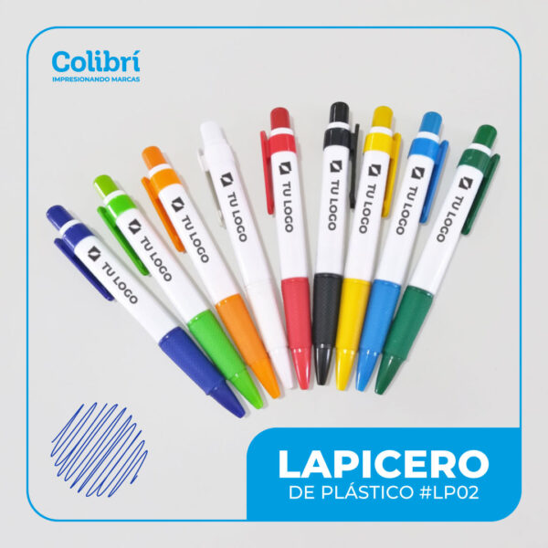 Lapicero de Plástico #LP02