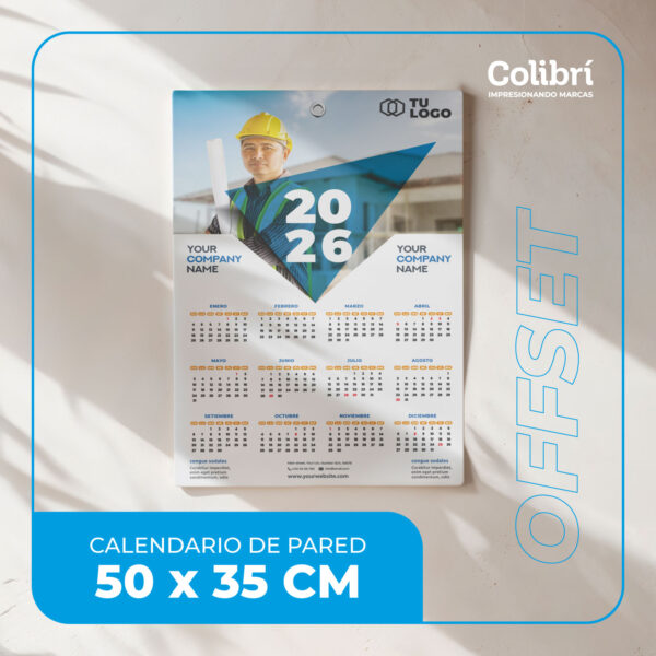 Calendarios de Pared 50 x 35 cm